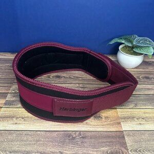 NWOT Harbinger Foam Core Belt 4.5" for Lifting  Size Medium (Merlot)